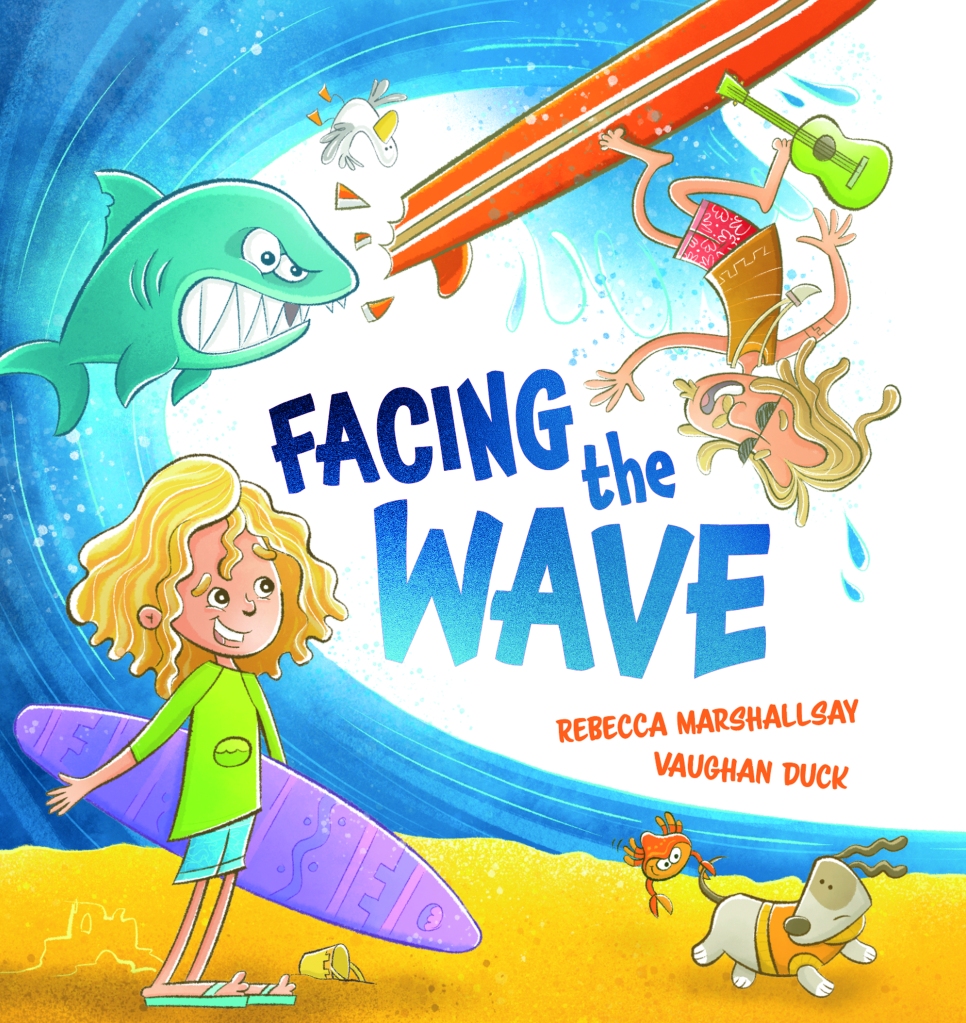 Facing the Wave Picture Book Cover
